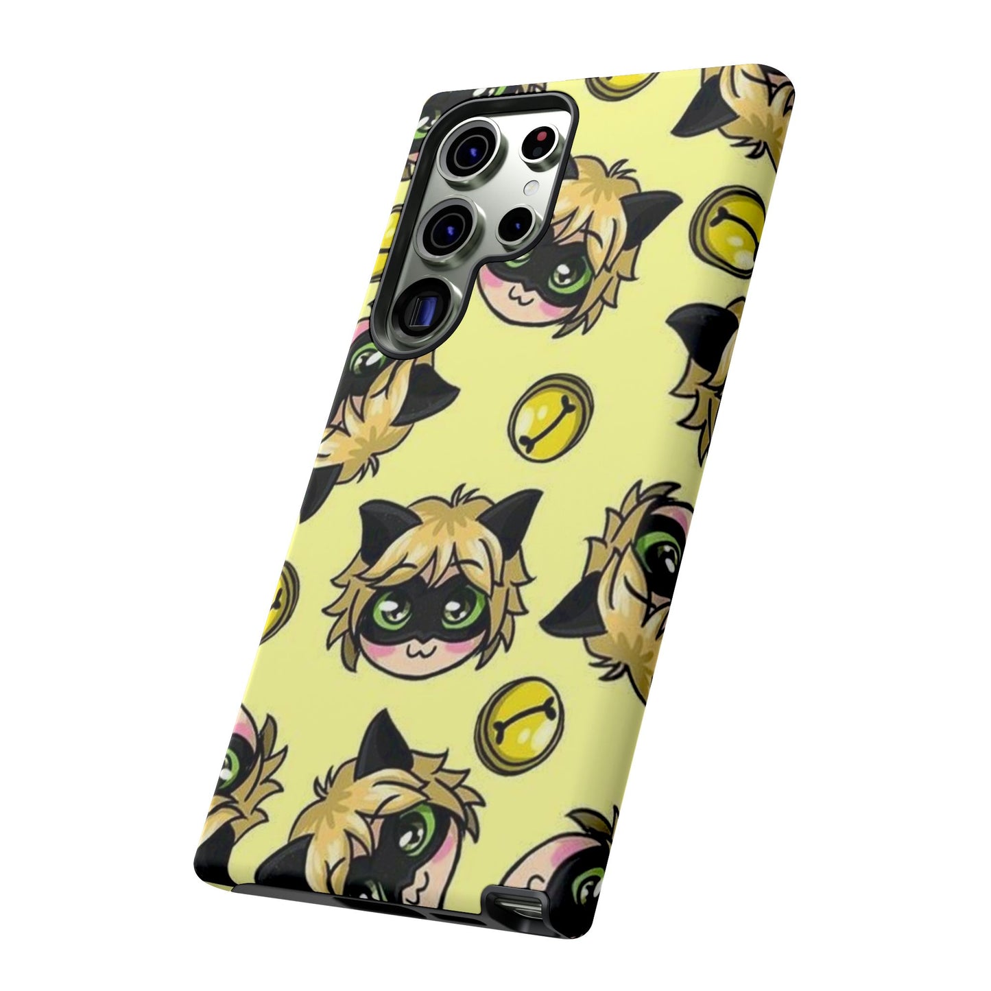 Cute Cartoon Phone Case, Tough Cases for Kids, Fun Gift for Birthdays, Playful Phone Accessory, Anime Style Design