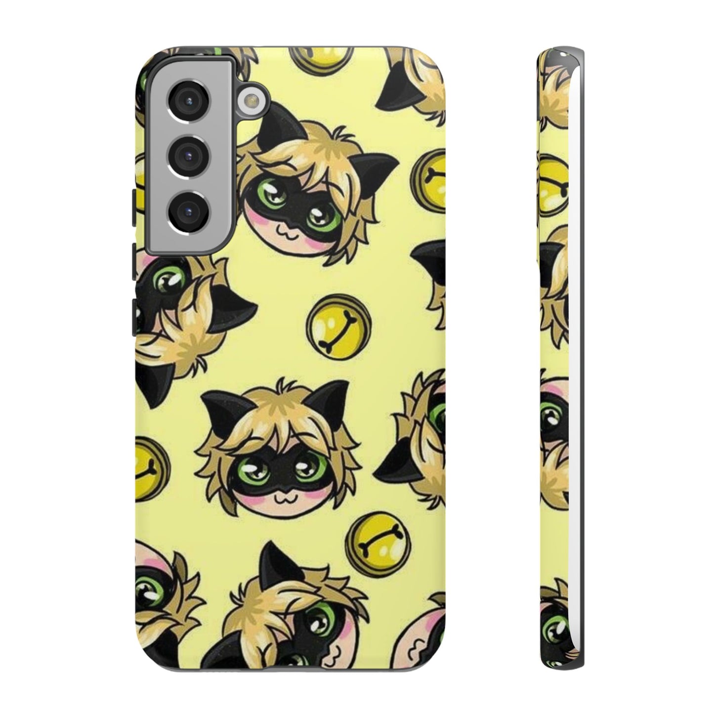 Cute Cartoon Phone Case, Tough Cases for Kids, Fun Gift for Birthdays, Playful Phone Accessory, Anime Style Design