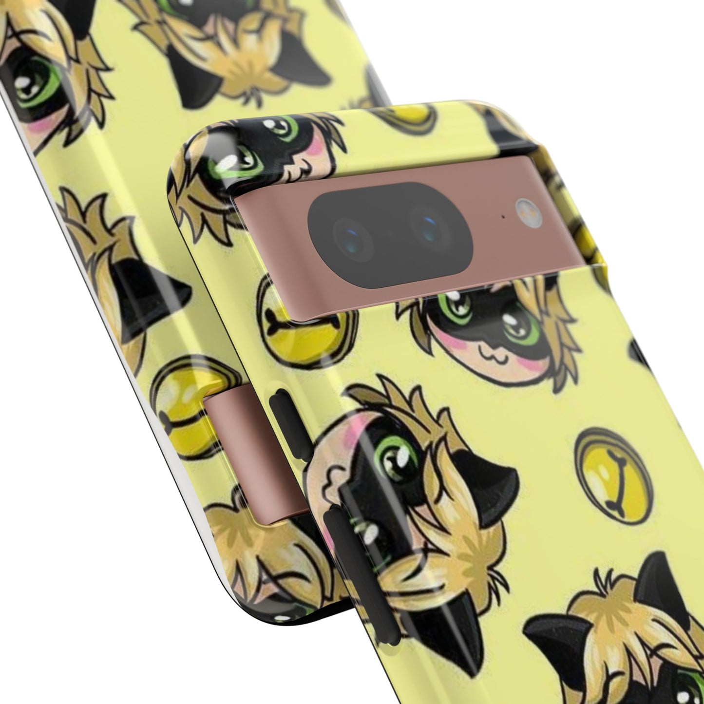 Cute Cartoon Phone Case, Tough Cases for Kids, Fun Gift for Birthdays, Playful Phone Accessory, Anime Style Design