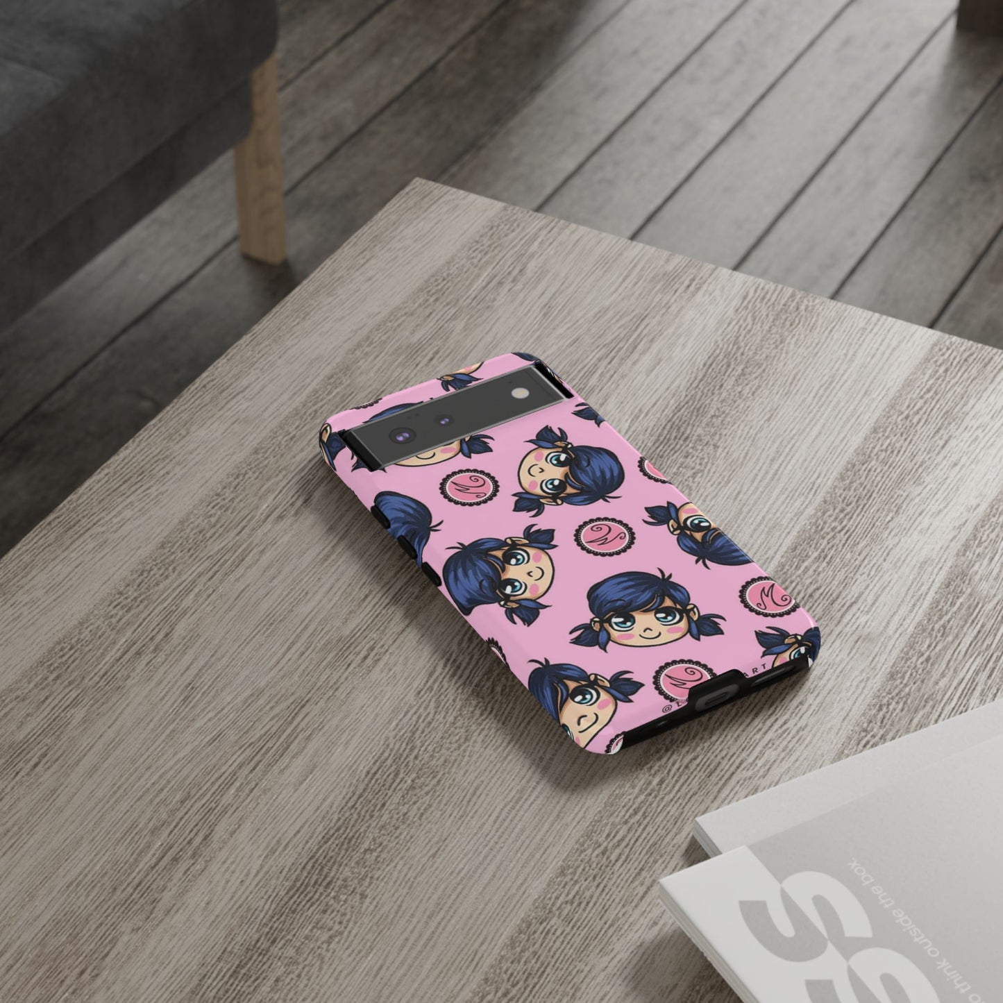 Cute Cartoon Phone Case, Kawaii Phone Cover, Tough Cases for Kids, Colorful Cell Phone Accessories, Gift for Girls