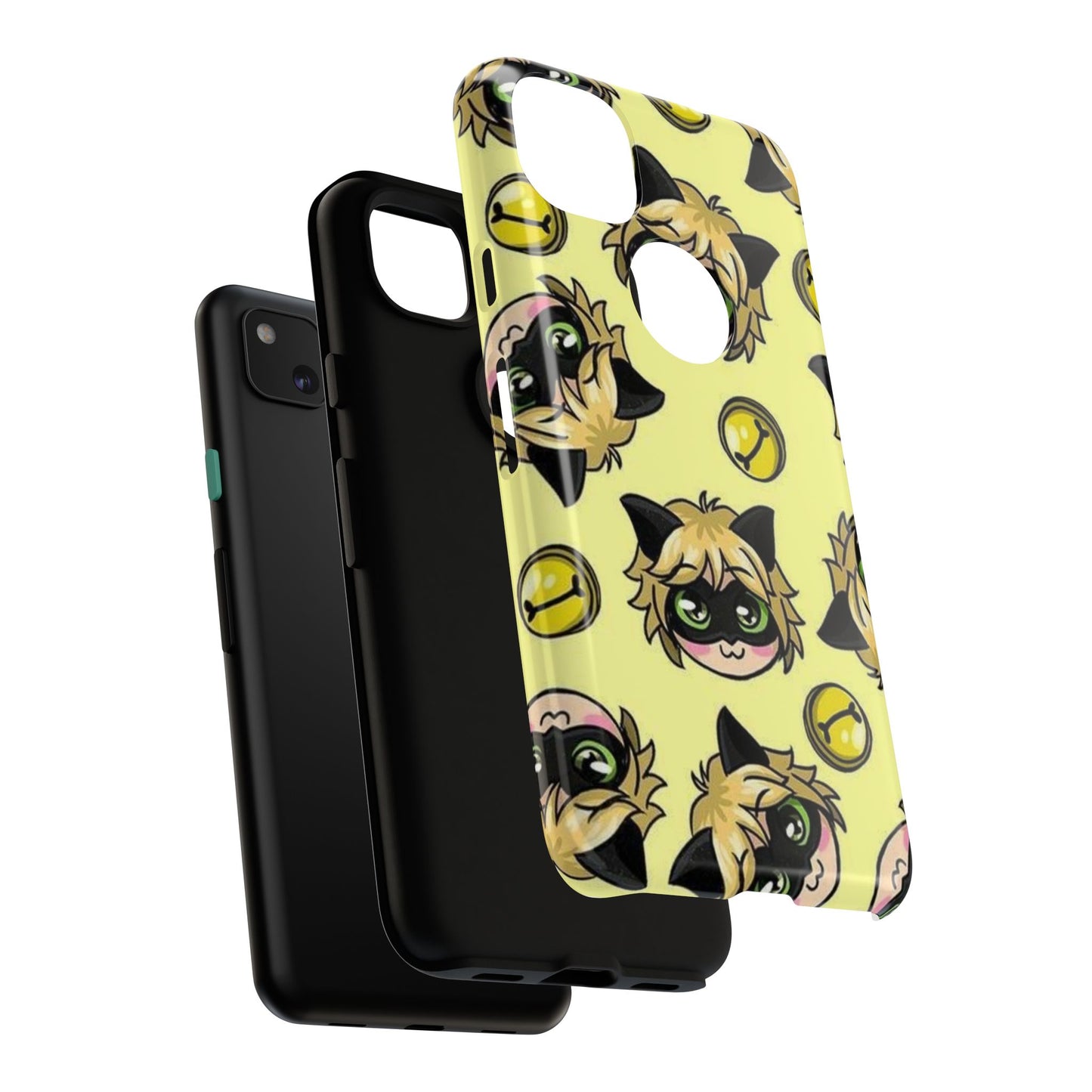 Cute Cartoon Phone Case, Tough Cases for Kids, Fun Gift for Birthdays, Playful Phone Accessory, Anime Style Design