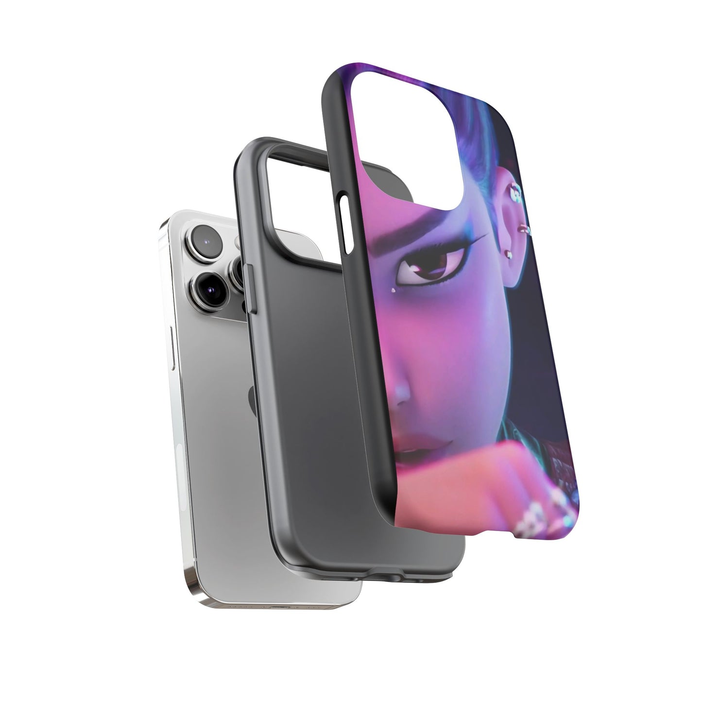 Tough Cases - Fierce Character Phone Case, Durable Phone Protection, Gamer Gift, Trendy Accessories, Custom Smartphone Cover