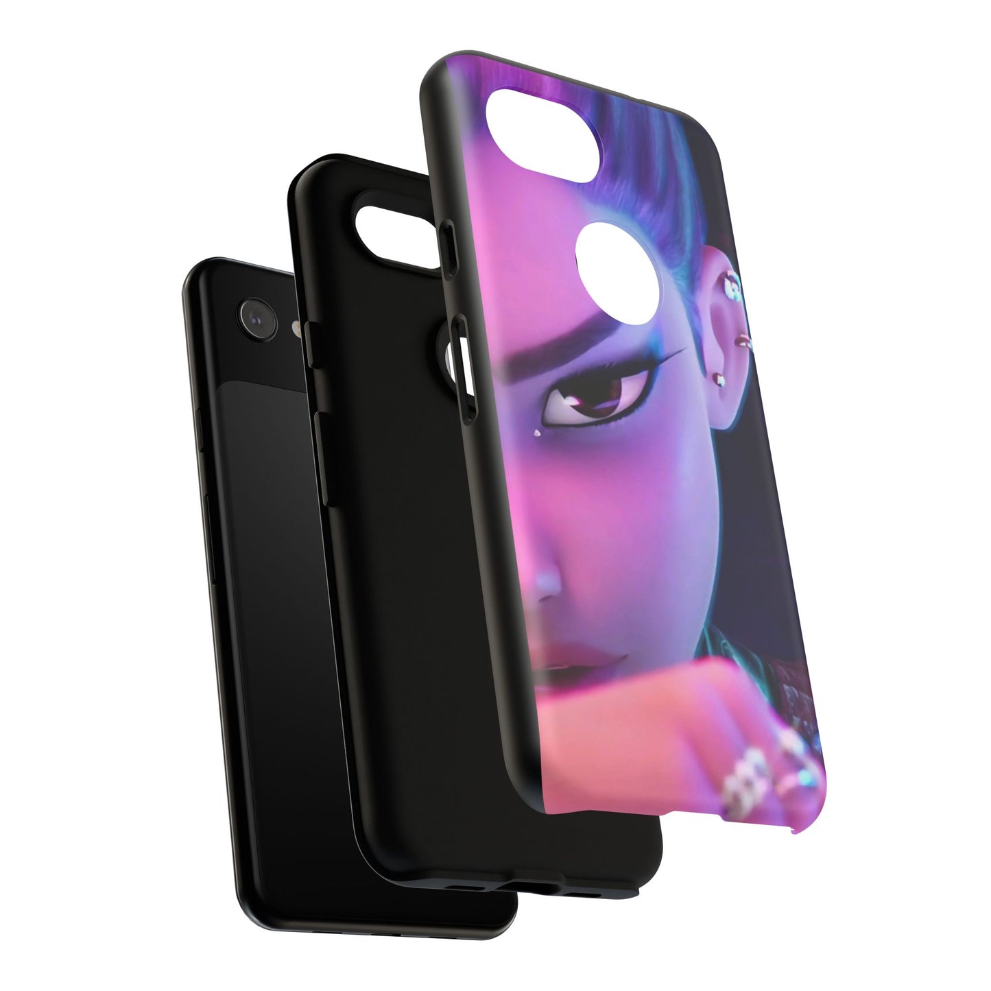 Tough Cases - Fierce Character Phone Case, Durable Phone Protection, Gamer Gift, Trendy Accessories, Custom Smartphone Cover