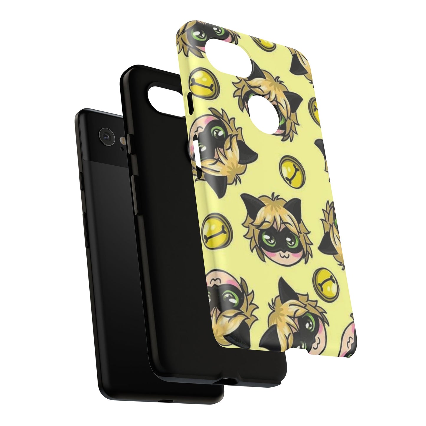 Cute Cartoon Phone Case, Tough Cases for Kids, Fun Gift for Birthdays, Playful Phone Accessory, Anime Style Design