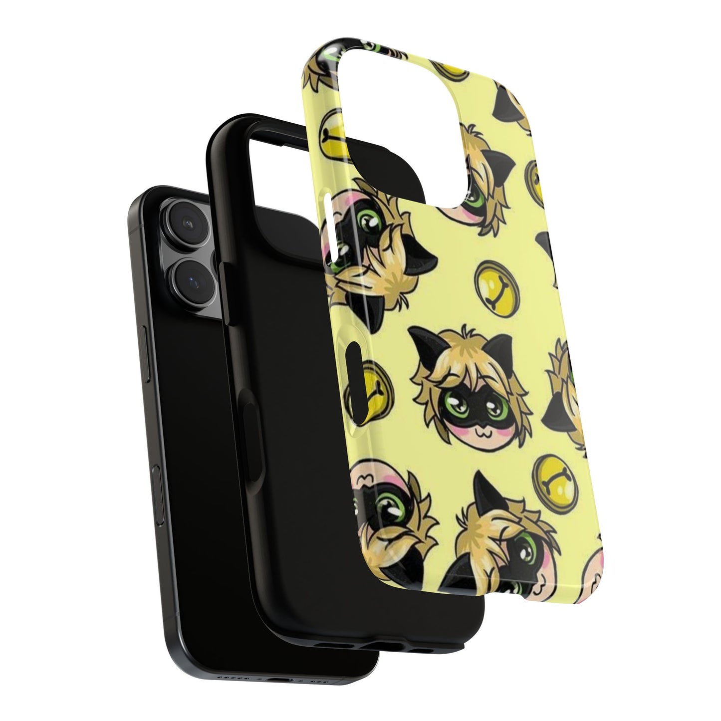 Cute Cartoon Phone Case, Tough Cases for Kids, Fun Gift for Birthdays, Playful Phone Accessory, Anime Style Design