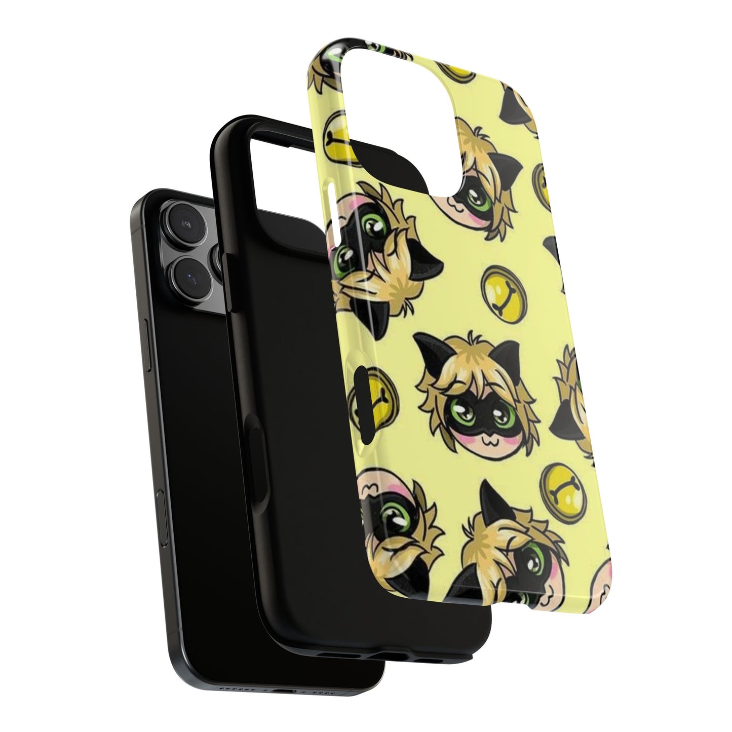 Cute Cartoon Phone Case, Tough Cases for Kids, Fun Gift for Birthdays, Playful Phone Accessory, Anime Style Design