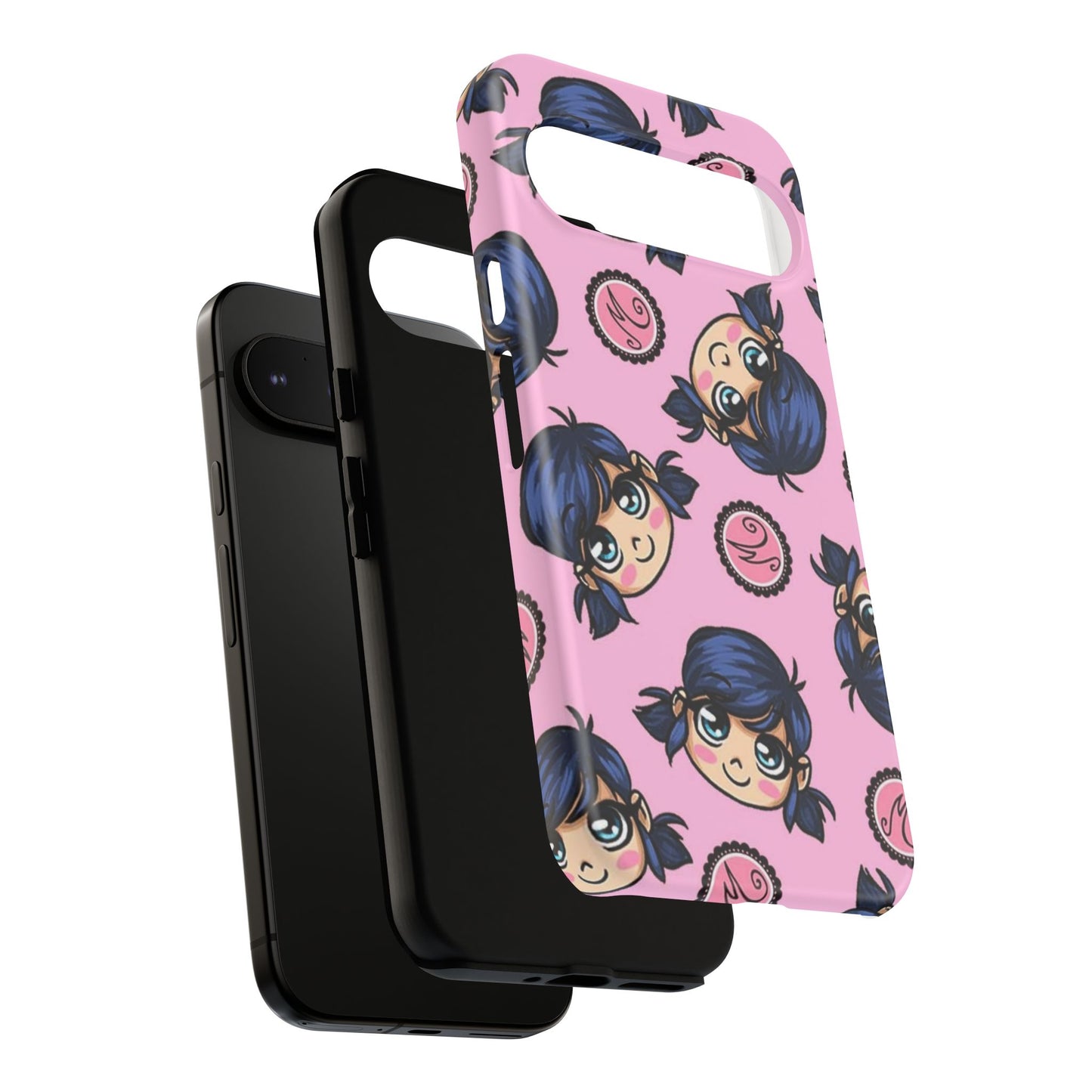 Cute Cartoon Phone Case, Kawaii Phone Cover, Tough Cases for Kids, Colorful Cell Phone Accessories, Gift for Girls