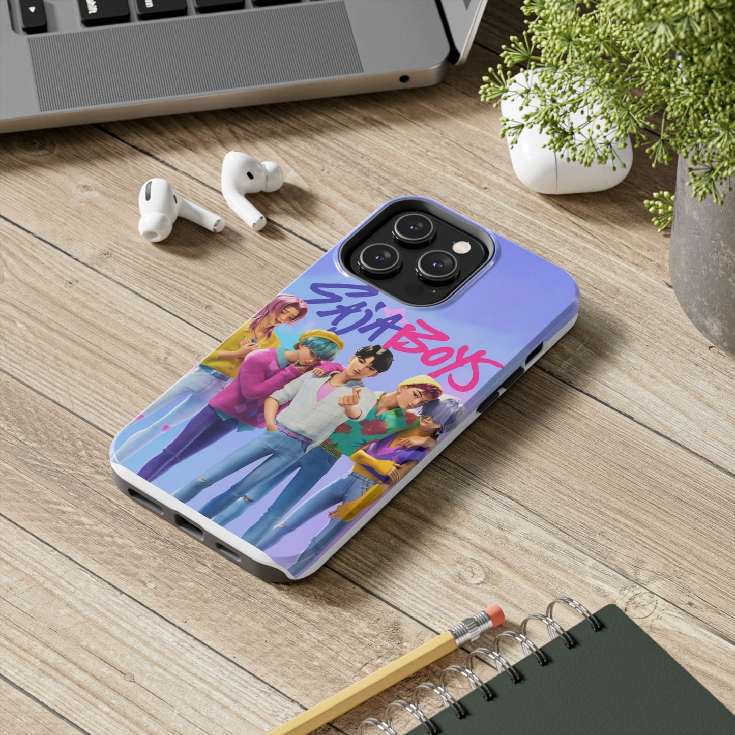 Colorful Entertainment-Inspired Tough Phone Cases, Stylish Phone Covers, Gift for Fun-Loving Fans, Durable Phone Accessories, Ideal [...]