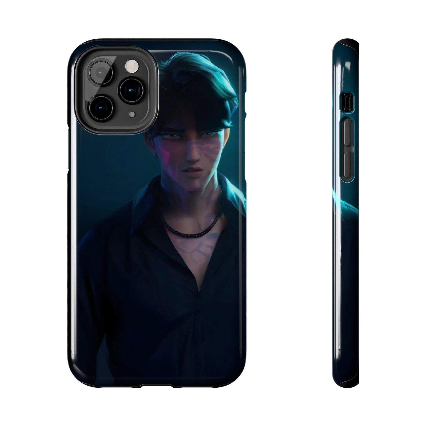 Jinu Tough Phone Case with Bold Character Design, Ideal for Geek Culture, Gift for Gamers, Tech Accessories, Casual Style