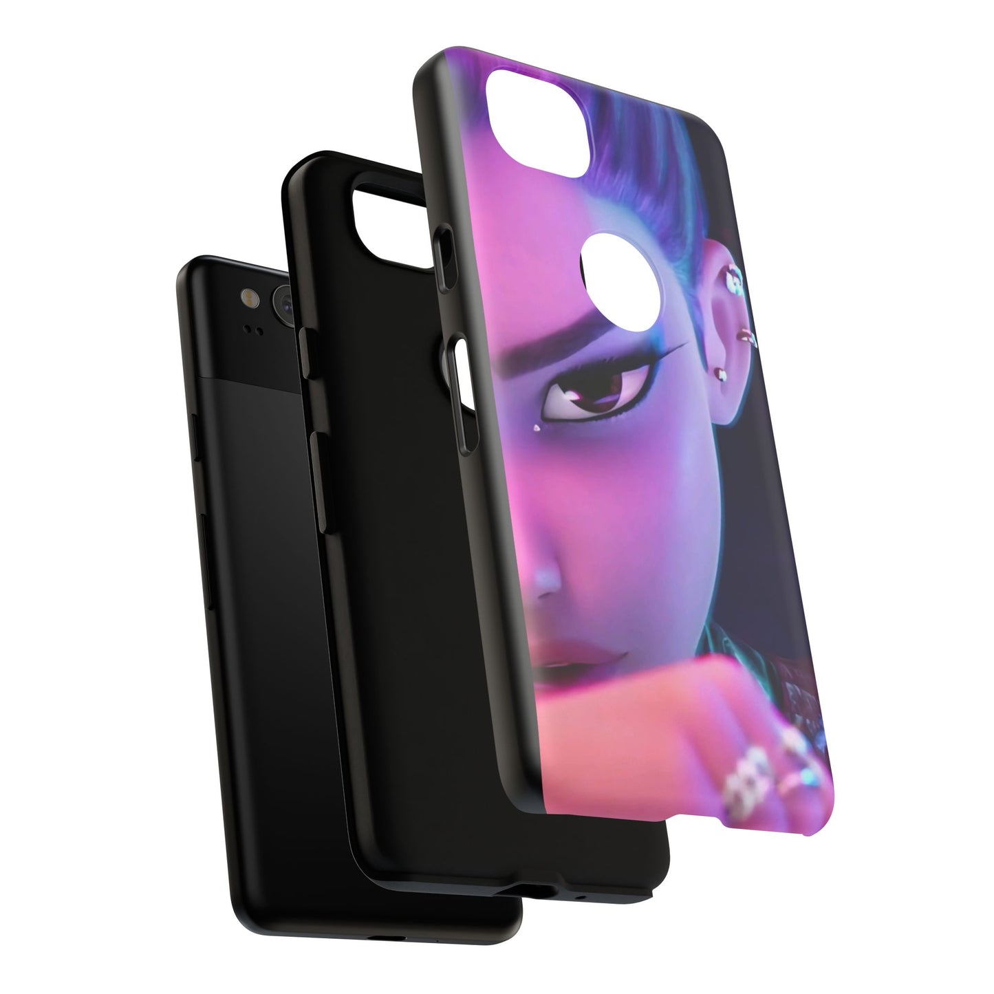 Tough Cases - Fierce Character Phone Case, Durable Phone Protection, Gamer Gift, Trendy Accessories, Custom Smartphone Cover
