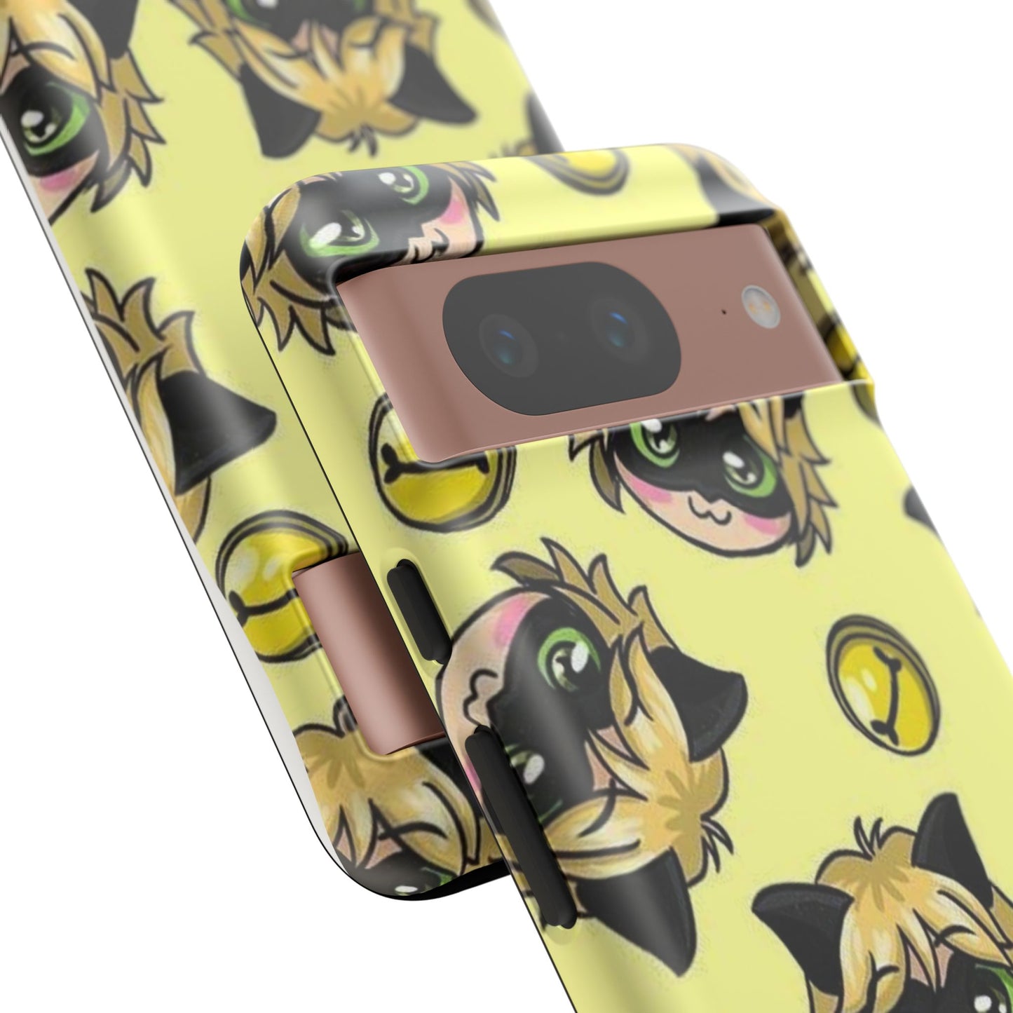 Cute Cartoon Phone Case, Tough Cases for Kids, Fun Gift for Birthdays, Playful Phone Accessory, Anime Style Design