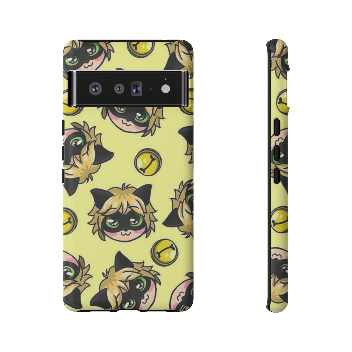 Cute Cartoon Phone Case, Tough Cases for Kids, Fun Gift for Birthdays, Playful Phone Accessory, Anime Style Design