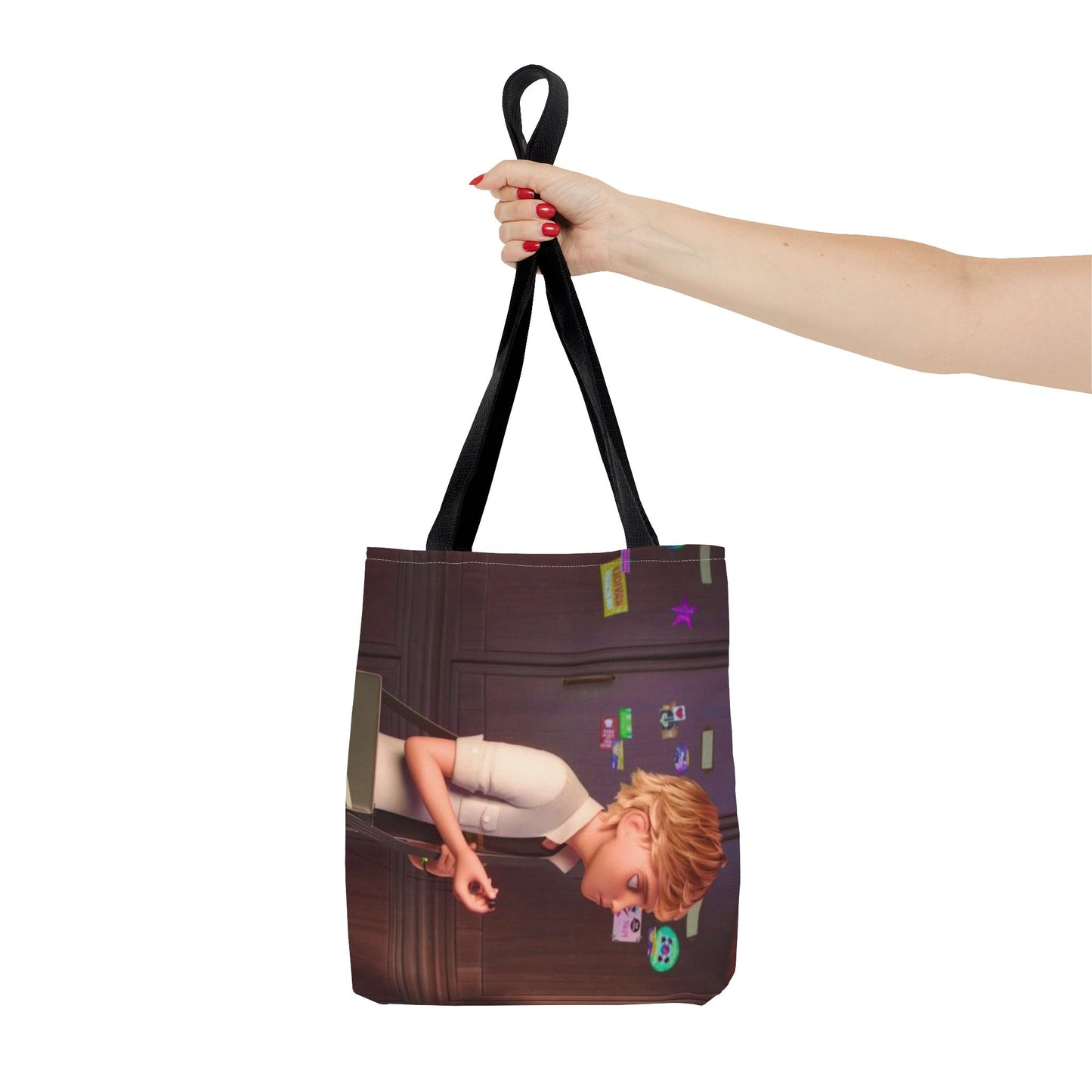 Stylish Miraculous AOP Tote Bag, Perfect for Teens